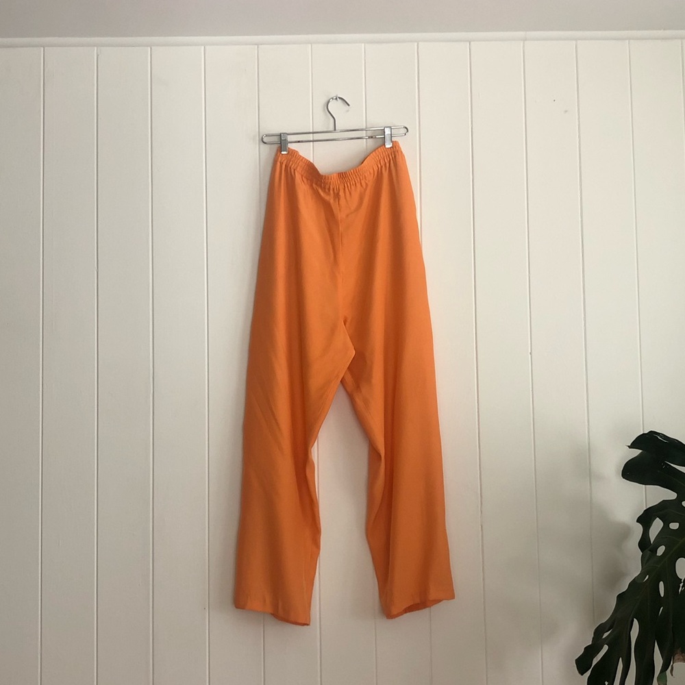 Citrus 100% Silk Pants